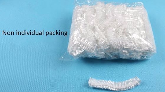 ISO9001 TS16949 বাথরুম সেলুনের জন্য সাফ প্লাস্টিকের PE শাওয়ার ক্যাপ