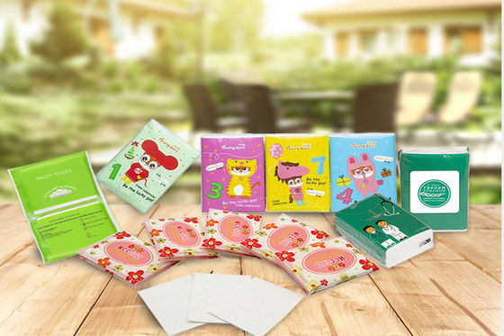 13.5gsm টিস্যু ন্যাপকিন পেপার মিনি ফেসিয়াল 3 প্লাই আল্ট্রা সফট টিস্যুগুলি পার্স করুন